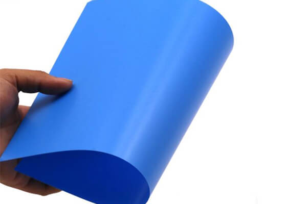 0.8mm Blue or Customized Color Semi-Rigid PS Sheets for Printing